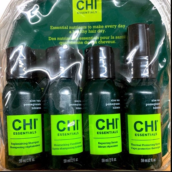Chi Other - CHI Essentials Hair Care Set - 4pc set travel size